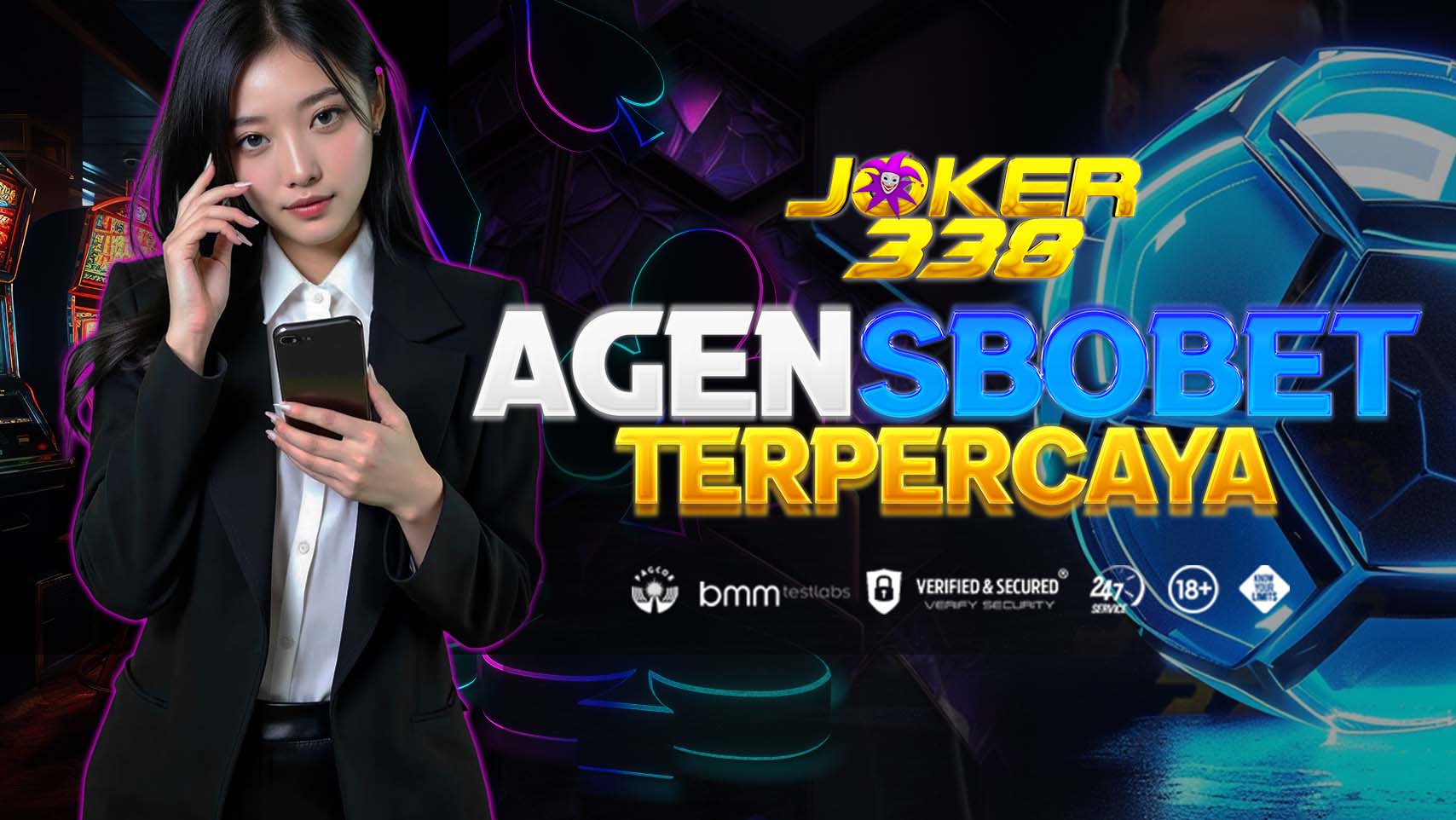 Almus 55'' Sideboard with 4 Glass Doors, 2 Large Drawers and Adjustable Shelves, White/Brown